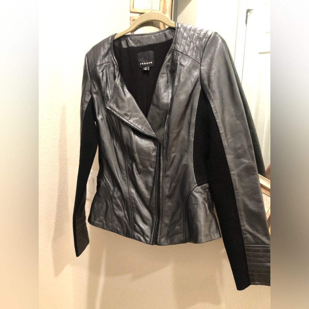 Trouvé Women’s Leather Jacket size M
